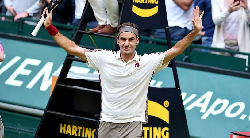 Roger Federer a câștigat pentru a 10-a oară turneul de la Halle! Elvețianul ajunge la 102 titluri și se apropie de un record absolut