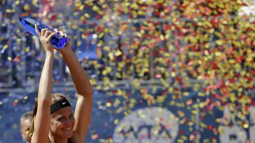 Lucie Safarova a câștigat turneul WTA de la Praga. Al treilea succes „pe teren propriu” pentru jucătoarea din Cehia
