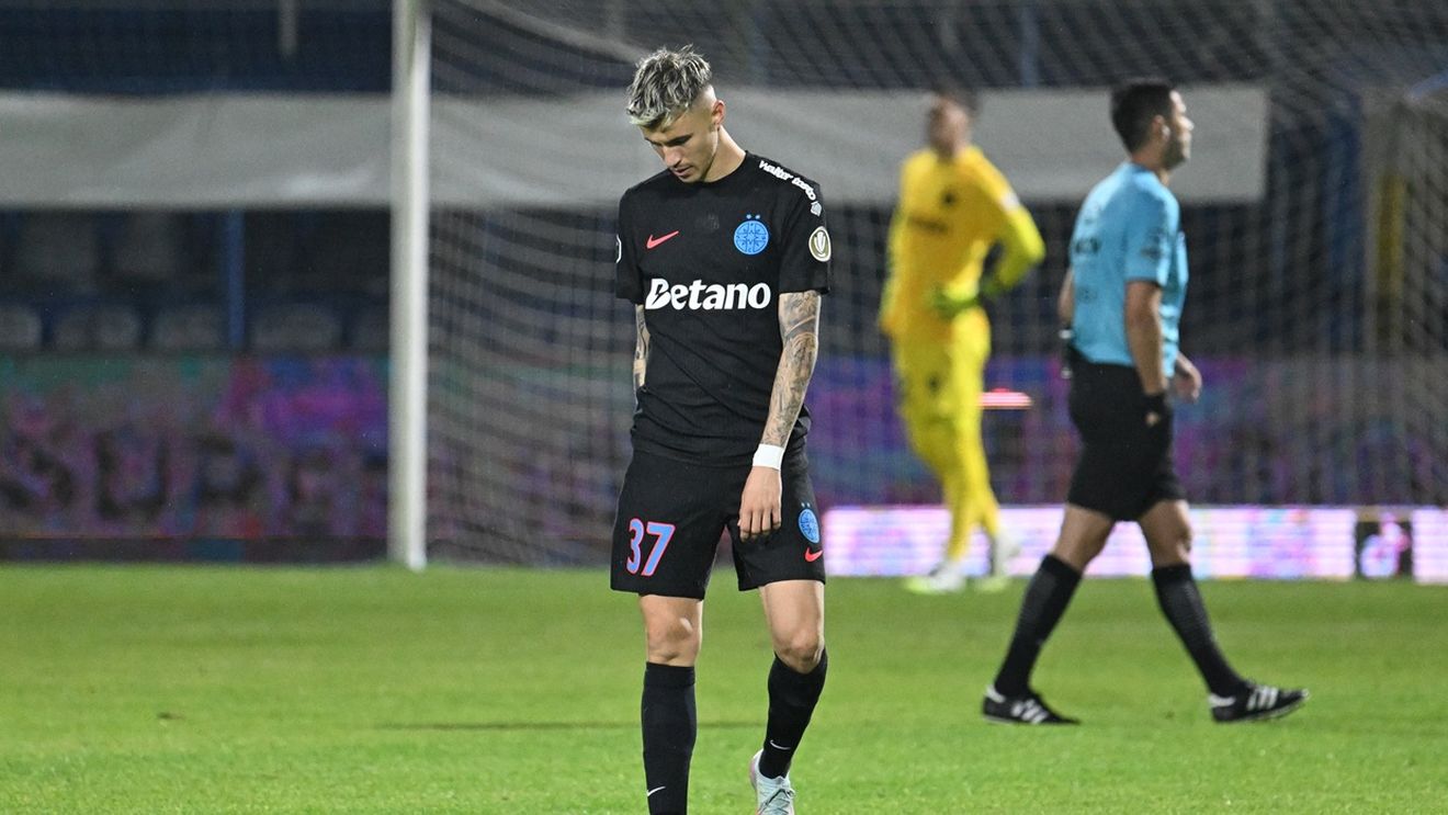 VAR după VAR împotriva FCSB: eurogolul lui Tavi Popescu, anulat pentru un fault al lui Olaru!