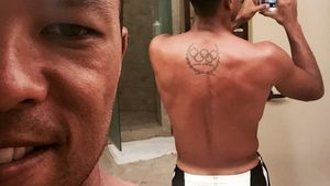 VIDEO | I-a scos fetiței un dinte cu sulița! Campion olimpic în 2008 la decatlon, Bryan Clay e în continuare inventiv