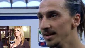VIDEO Ibrahimovic, comportament de GOLAN!** A înjurat o ziaristă în direct la tv: "Ce p* * * te uiți?"