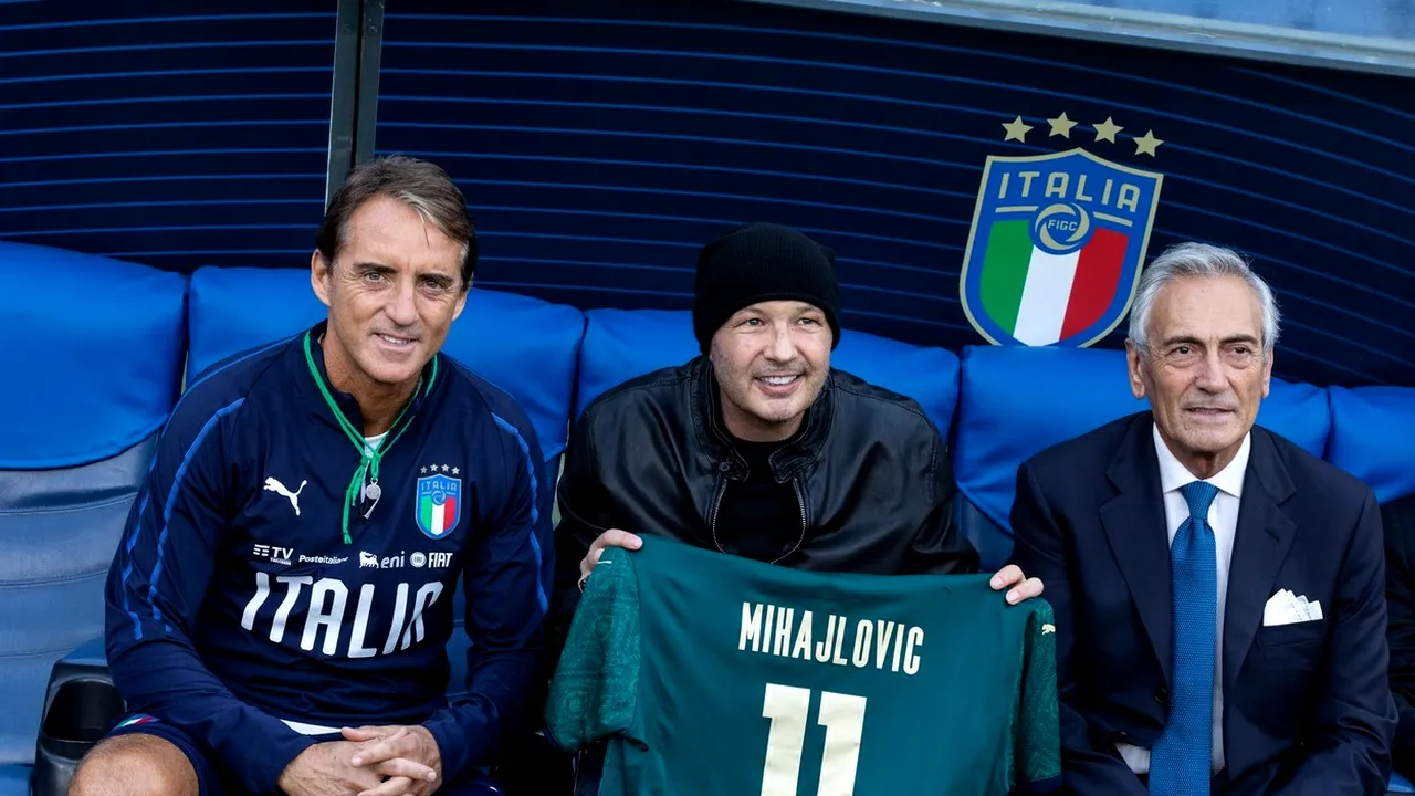 Scrisoarea tulburătoare a lui Roberto Mancini, după decesul lui Sinisa Mihajlovic: „De ieri, nu mai am frate! M-ai ajutat să marchez cel mai frumos gol!”