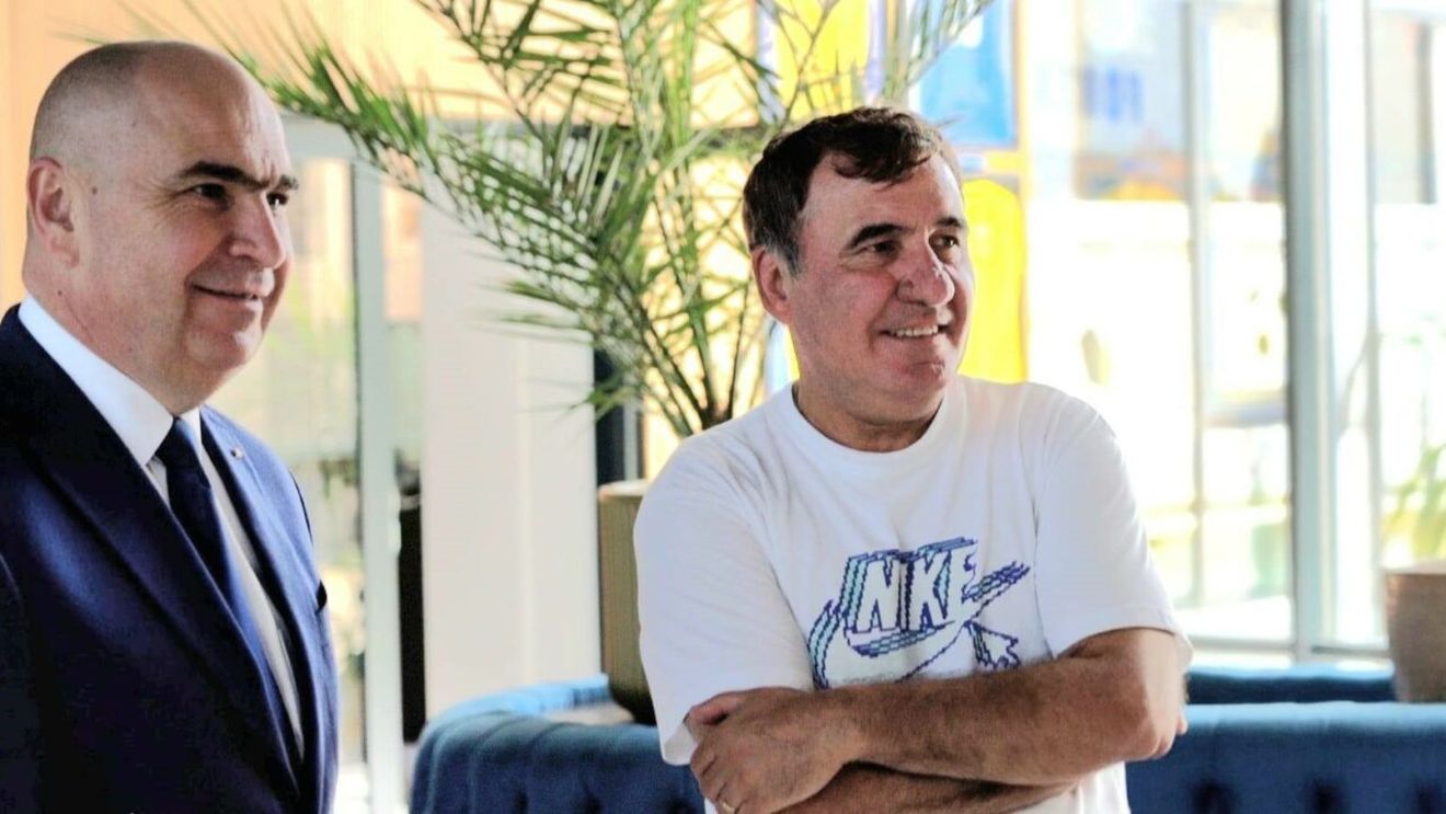 Ilie Bolojan, întâlnirea neașteptată cu Gică Hagi! Ce mesaj a postat „Regele”, după discuția cu premierul României