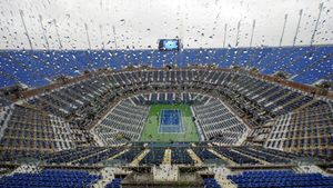 Finala masculină de la US Open,** amânată pentru luni!