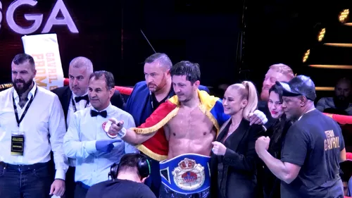 Ronald Gavril a câștigat centura WBF World după ce și-a făcut K.O. adversarul în runda 5!