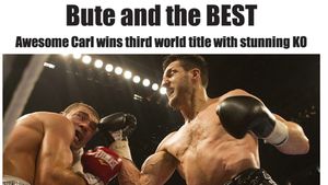 Presa internațională îl ironizează pe Bute după înfrângerea cu Froch!** "Devenise un magnet la loviturile englezului"