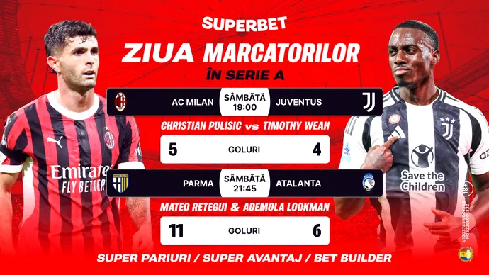 ADVERTORIAL | Super Weekend în Serie A: Cotele pentru Milan – Juventus și revenirea lui Ranieri la Roma