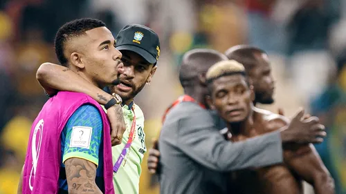 Imagine șocantă cu starul Gabriel Jesus în cârje, după operația suferită la genunchiul drept care l-a trimis acasă de la Campionatul Mondial!