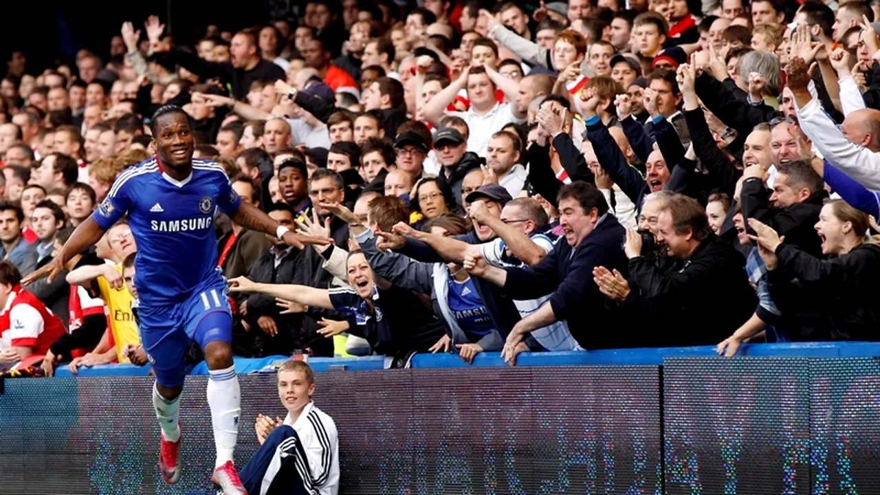 VIDEO** Goluri fabuloase Drogba și Alex! Chelsea - Arsenal 2-0!