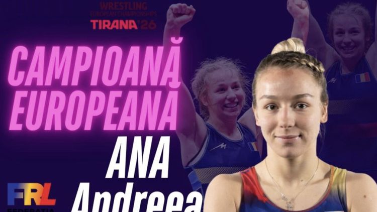 Ce performanță pentru România! Andreea Beatrice Ana a câștigat aurul la Campionatele Europene