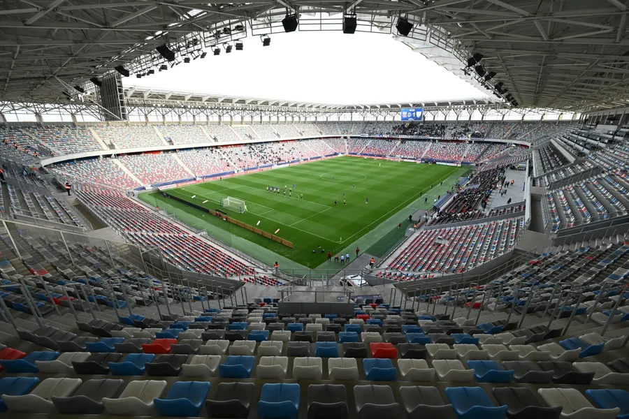 Stadionul Steaua din Ghencea, București, găzduiește azi FCSB - Botoșani
