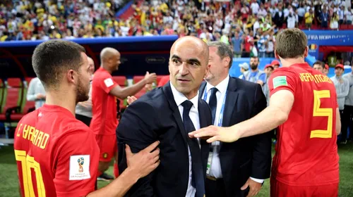 Vorbele care ustură. Roberto Martinez, selecționerul Belgiei, după ce echipa sa a clacat cu Franța. „Ne-a lipsit magia”