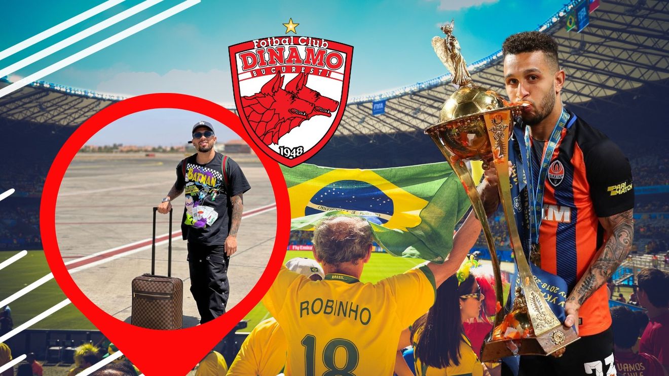 Un fotbalist cu trei selecții în naționala Braziliei, pe care Șahtior a plătit 9 milioane de euro, este transferul colosal pe care îl negociază Dinamo București! Wellington Nem e stângaci și are trei titluri de campion și trei cupe ale Ucrainei. EXCLUSIV