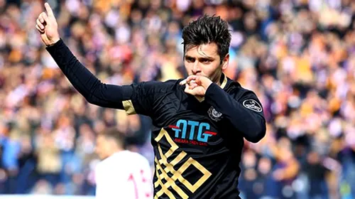 Osmanlispor e în formă înaintea meciului cu Steaua. VIDEO | Raul Rusescu a marcat în victoria cu Trabzonspor, 2-0