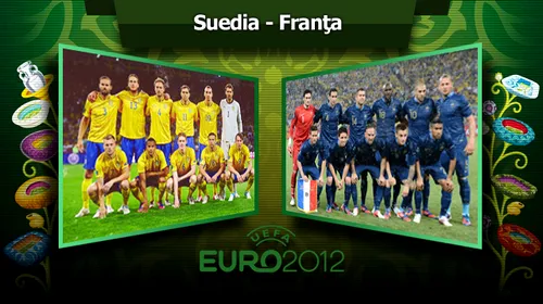 Suedia pleacă acasă, dar „cocoșii” au fost cei „descalificați”:** Suedia – Franța 2-0! „Ibra” a marcat un gol FABULOS
