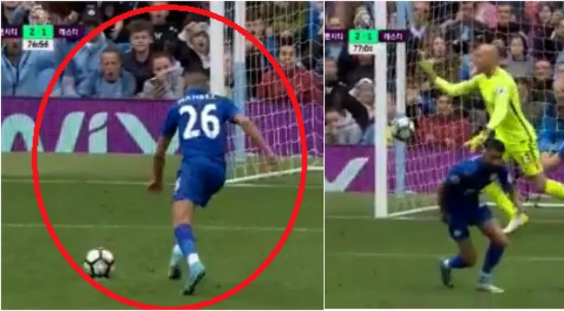 Decizie EXTREM de rară în fotbalul mondial! De ce a anulat arbitrul penalty-ul transformat de Mahrez în Manchester City - Leicester 2-1. Caballero a fost primul care a observat problema și și-a salvat echipa. VIDEO