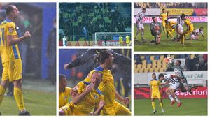 Petrolul, campioană solitară de iarnă după victoria din derby-ul cu Universitatea Cluj! Cronica meciului de pe ”Ilie Oană”