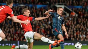 Cifrele n-aduc victoria. Bayern a dominat clar cu Manchester United, dar n-a smuls decât o remiză, 1-1