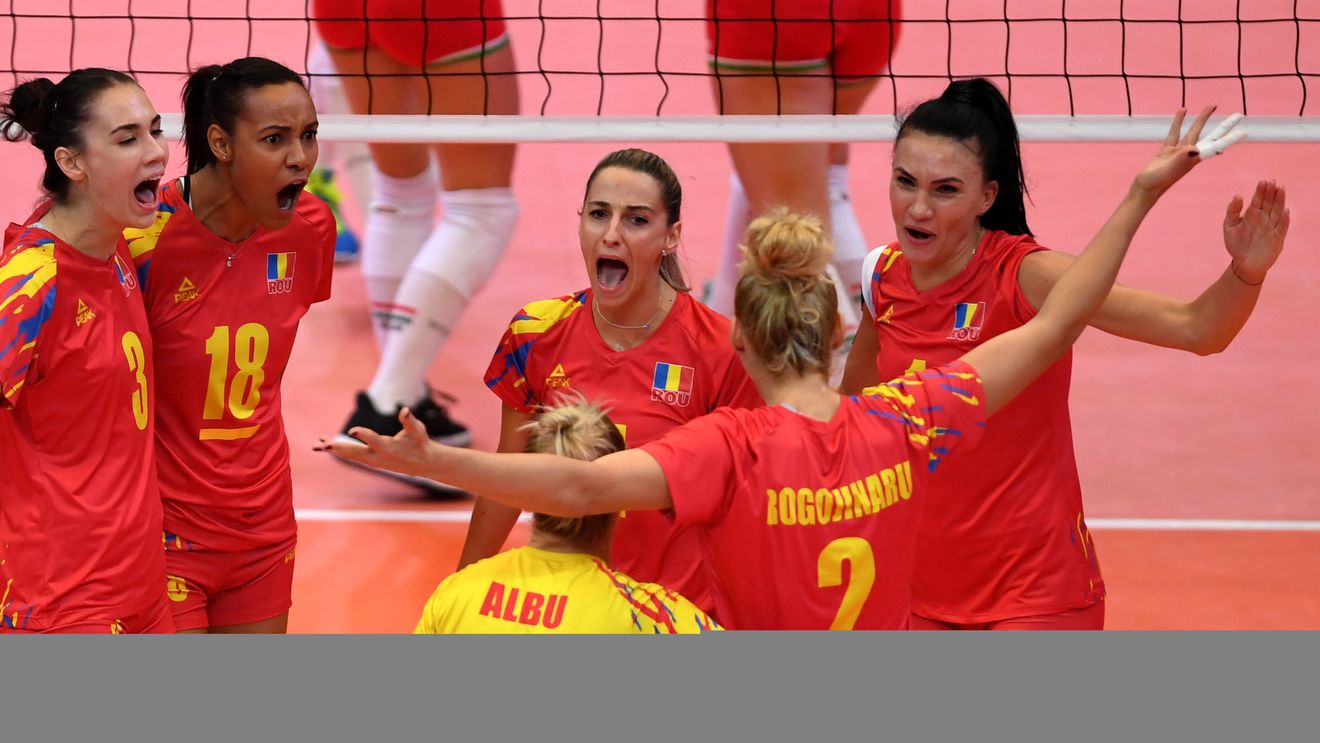 Victorie de senzație a naționalei feminine de volei la Campionatul European, în fața a 3.000 de suporteri fanatici magiari: România - Ungaria 3-1! 