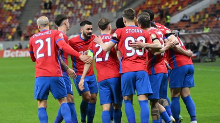 FCSB - Oțelul Galați 4-0, în etapa 4 din play-out-ul Superligii. Echipa lui Gigi Becali rămâne la un punct de liderul UTA