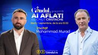 „Ai Aflat! cu Ionuț Cristache” începe marți, 1 septembrie, de la ora 15.00, live pe Gândul. Invitat: Mohammad Murad
