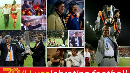 LUCESCU 70 | Găselnița de a sta pe bancă suspendat. Driblingul lui Mircea Lucescu din meciul cu Sportul Studențesc și gestul rămas în antologia fotbalului | IL LUCElebrating football