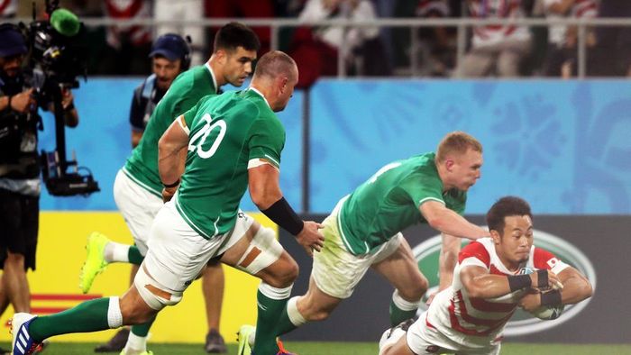 Japonia a realizat marea surpriză la Cupa Mondială de rugby. Niponii au învins Irlanda și au legat două victorii