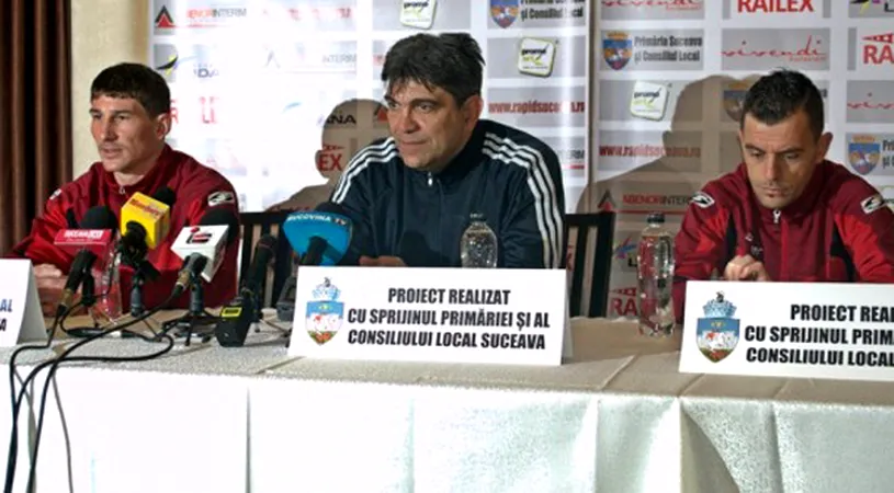 Rapidiștii sunt gata pentru primul joc.** Bălan: 