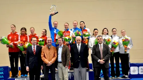 GALERIE FOTO: Al doilea podium pentru România în 2014 în Cupa Mondială la spadă feminin: bronz la Barcelona