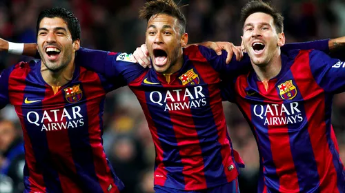 Când valoarea MSN te lasă fără un transfer important: „Aș fi fost copil de mingi acolo, cu Messi, Neymar și Suarez…” Starul căruia îi apaține cea mai sinceră declarație a anului