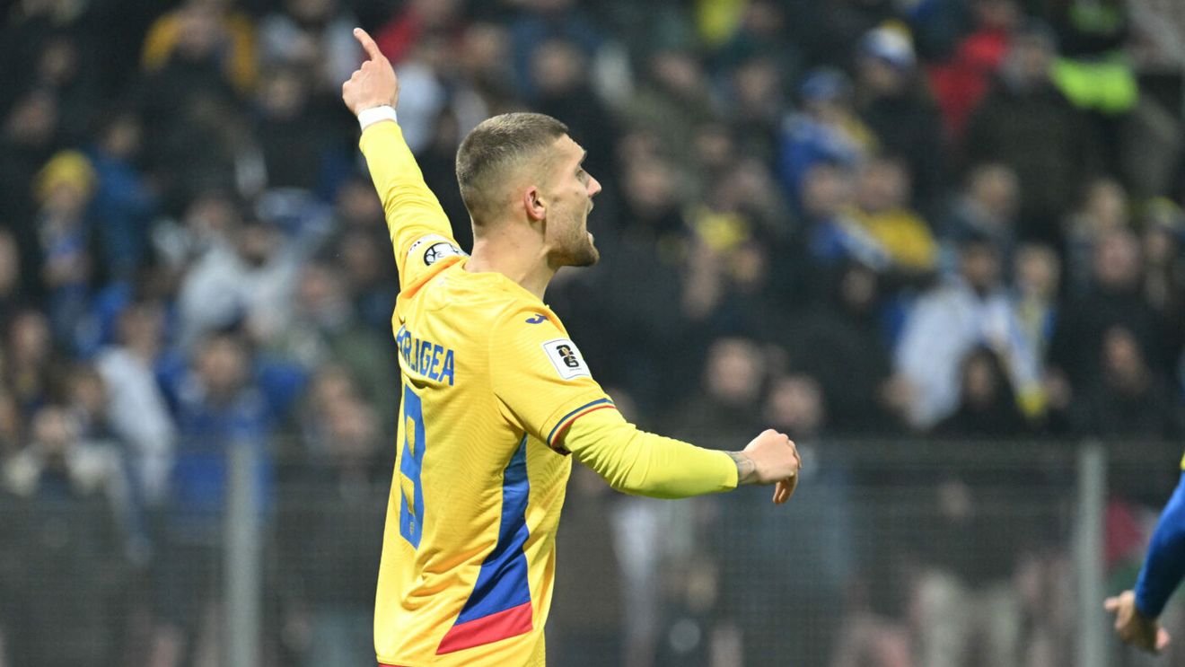 Daniel Bîrligea, declarația serii după Bosnia – România: „Ne-au furat mâncarea din farfurie”