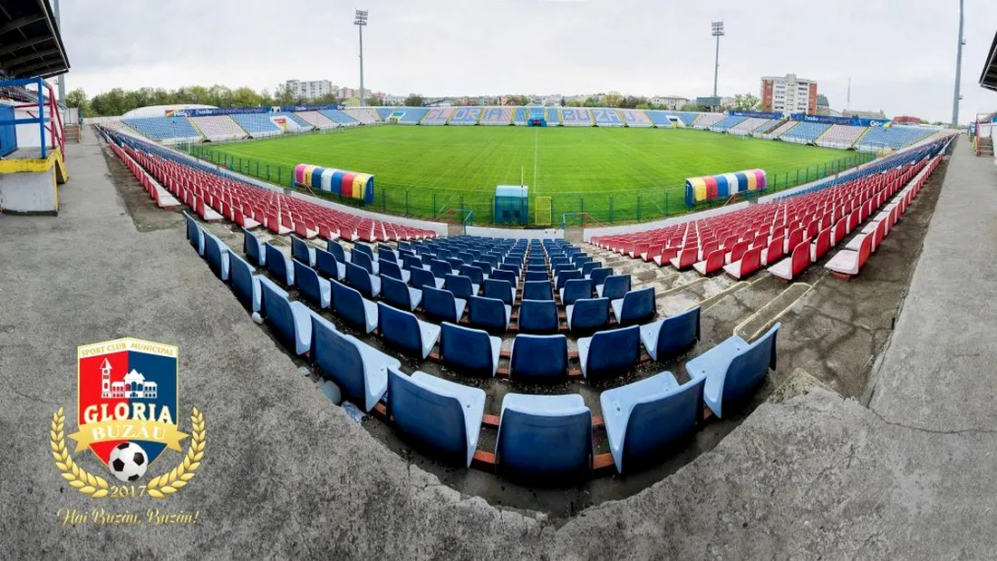 SCM Gloria Buzău va împărți propria arenă cu o echipă din Liga 1. LPF a făcut anunțul