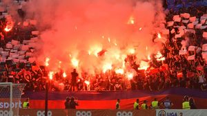 Jandarmeria a anunțat amenda colosală pe care Dinamo și CSA Steaua vor trebui să o plătească, după incidentele grave petrecute pe Arena Națională