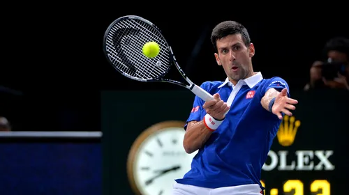 Djokovic și-a asigurat calificarea în semifinalele Turneului Campionilor