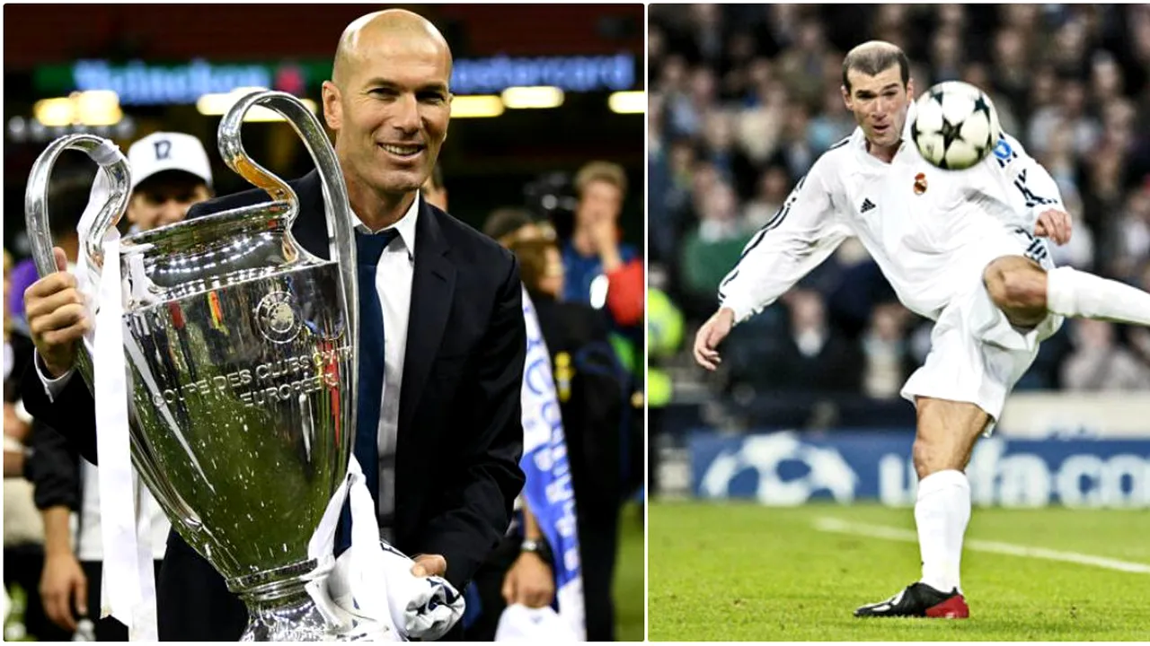 Și marele Zidane a luat-o de jos în antrenorat. După o carieră sclipitoare pe gazon, 