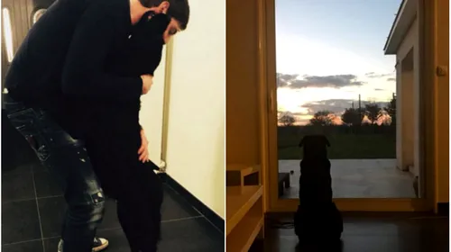 Emoționant! FOTO | „Te așteaptă”. Câinele lui Sala, surprins într-o ipostază de film! Poza care a „rupt” internetul