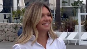 „Dragostea plutește în aer!" Simona Halep, apariție intrigantă înaintea debutului la US Open 2022 | FOTO