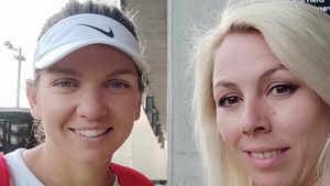 CORESPONDENȚĂ DE LA MADRID. Așa arată iubirea de România și de Simona Halep! Povestea stewardesei române din Galați, stabilită în Spania, care și-a convins toată familia să îi facă galerie campioanei noastre | VIDEO EXCLUSIV