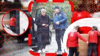 Mircea Lucescu și-a luat televizor cu diagonală uriașă pentru a-i spiona pe turci! Imagini cu noua „jucărie” a selecționerului României, în timp ce e cărată la vila acestuia. EXCLUSIV