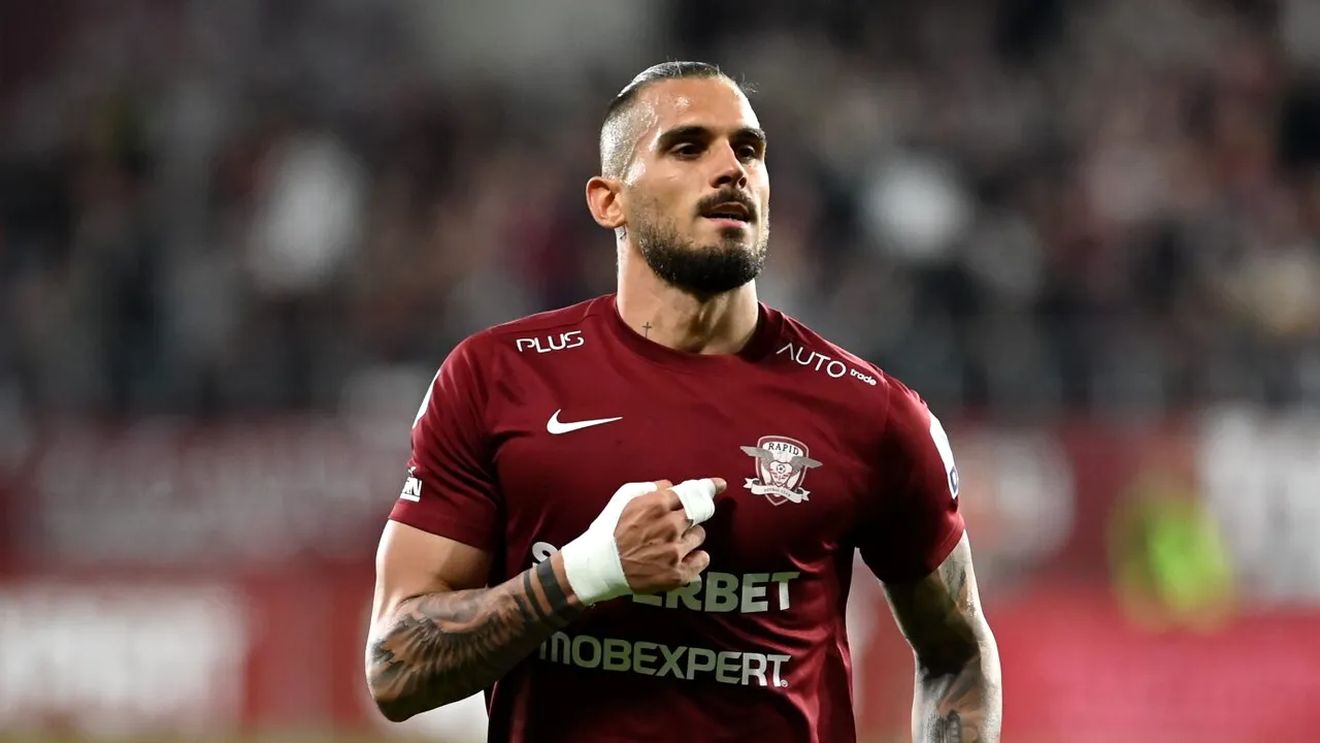 Rapid îl vinde pe Marko Dugandzic pentru 2 milioane de euro! Unde va juca atacantul și ce salariu uriaş va primi