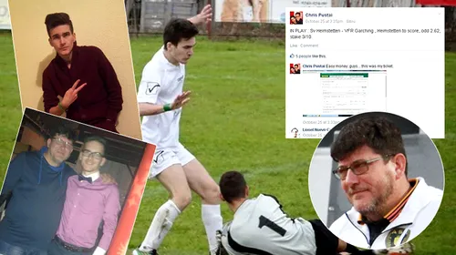 „Job” INTERZIS | Fiul antrenorului Cristi Pustai, tipster-fotbalist pe Facebook: „Tata mai paria și el”. Ultimul pont, pentru prieteni, la meciul tatălui său: „Bate ASA pe Steaua”