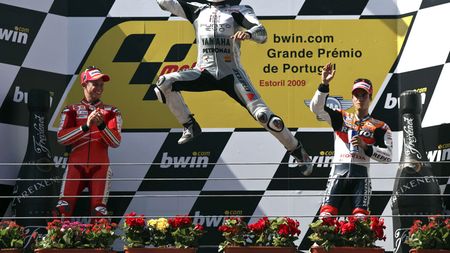 Jorge Lorenzo**, câștigător la GP-ul Portugaliei