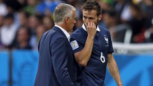 Giroud a atins mingea de 13 ori în 45 de minute - portarul Lloris de 14 ori. Franța, învinsă de Albania într-un meci amical! "Cocoșii", al doilea eșec la rând