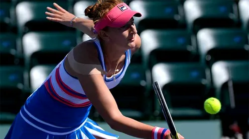 Irina-Camelia Begu, eliminată în primul tur la Linz