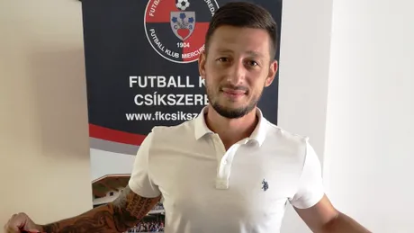 Mihai Savin a lăsat SCM Gloria Buzău pentru a reveni la FK Csikszereda. ”Tânărul de 30 de ani vorbește excelent maghiara”