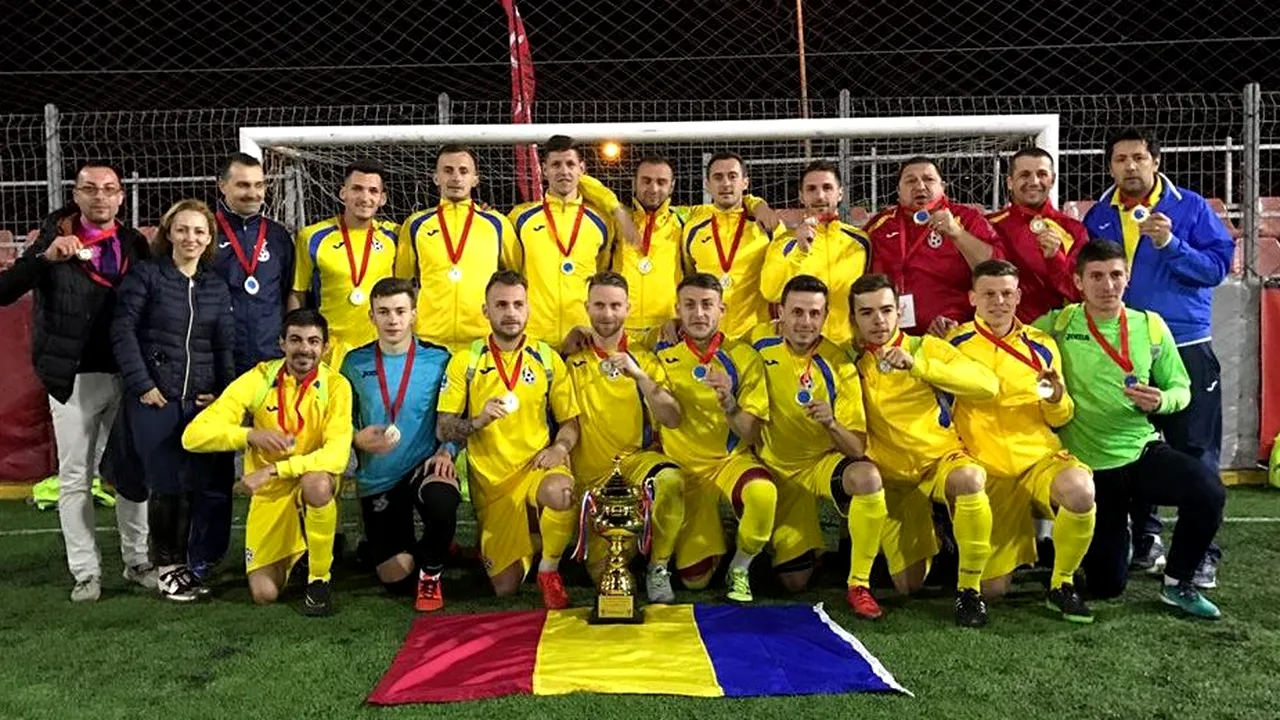 Naționala de minifotbal a României, ultimul pas înainte de EURO 2018! Unde se pregătesc tricolorii și cum arată grupa de la turneul final