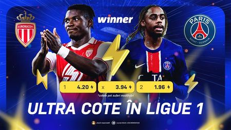 ADVERTORIAL | Monaco - PSG, ultimul meci al anului în Ligue 1