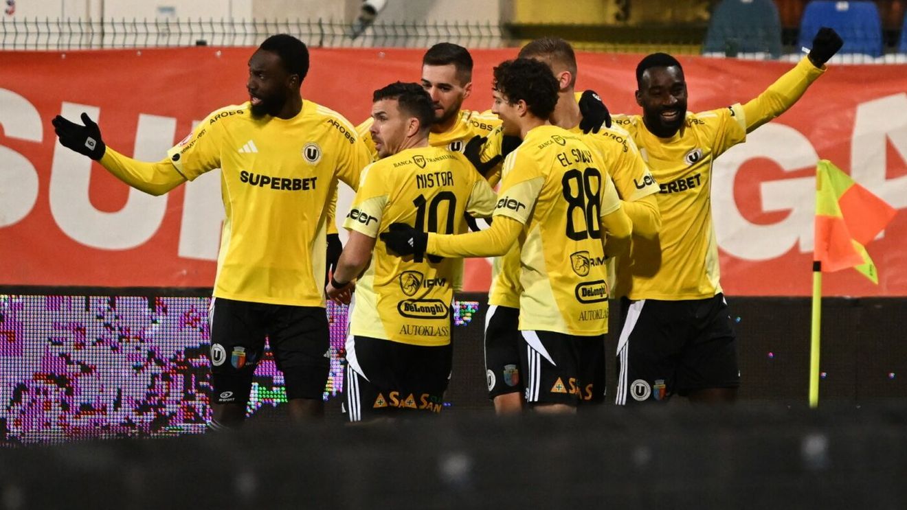 FC Botoșani - U Cluj 1-3, în etapa 28 din Superliga. Ardelenii și-au „betonat” locul de play-off