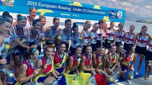 Recital românesc la Europenele de tineret la canotaj: nouă medalii de aur - una de argint - două de bronz
