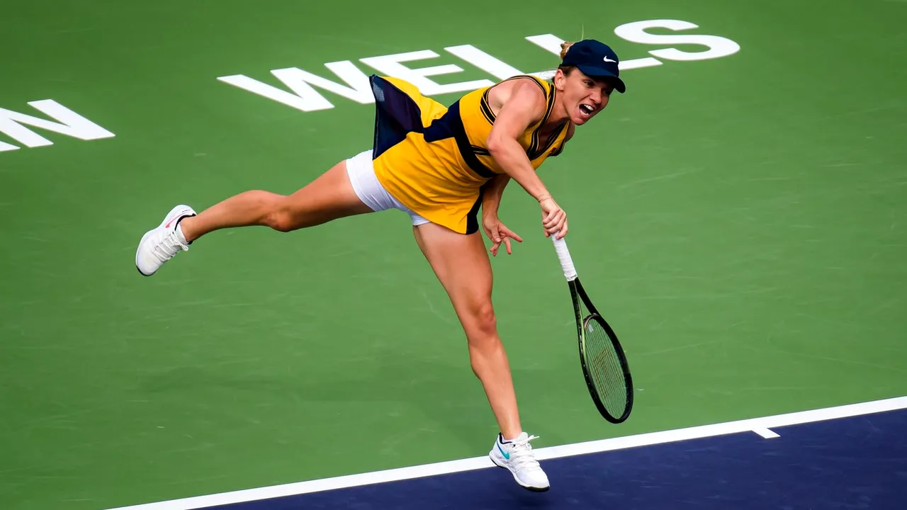 Simona Halep, din nou la înălțime! Românca este printre marile favorite la Indian Wells. Cota pe care o are la câștigarea trofeului